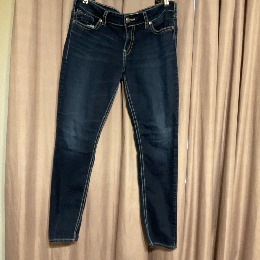 Silver Jeans Women's Deep Blue Skinny Jeans